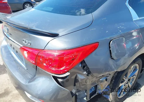 2017 Infiniti Q50 3.0T Signature Edition from USA, damaged, VIN JN1EV7AP9HM739788